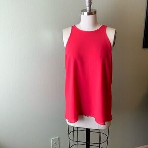 Sleeveless/halter top by Sanctuary, size L. Coral color